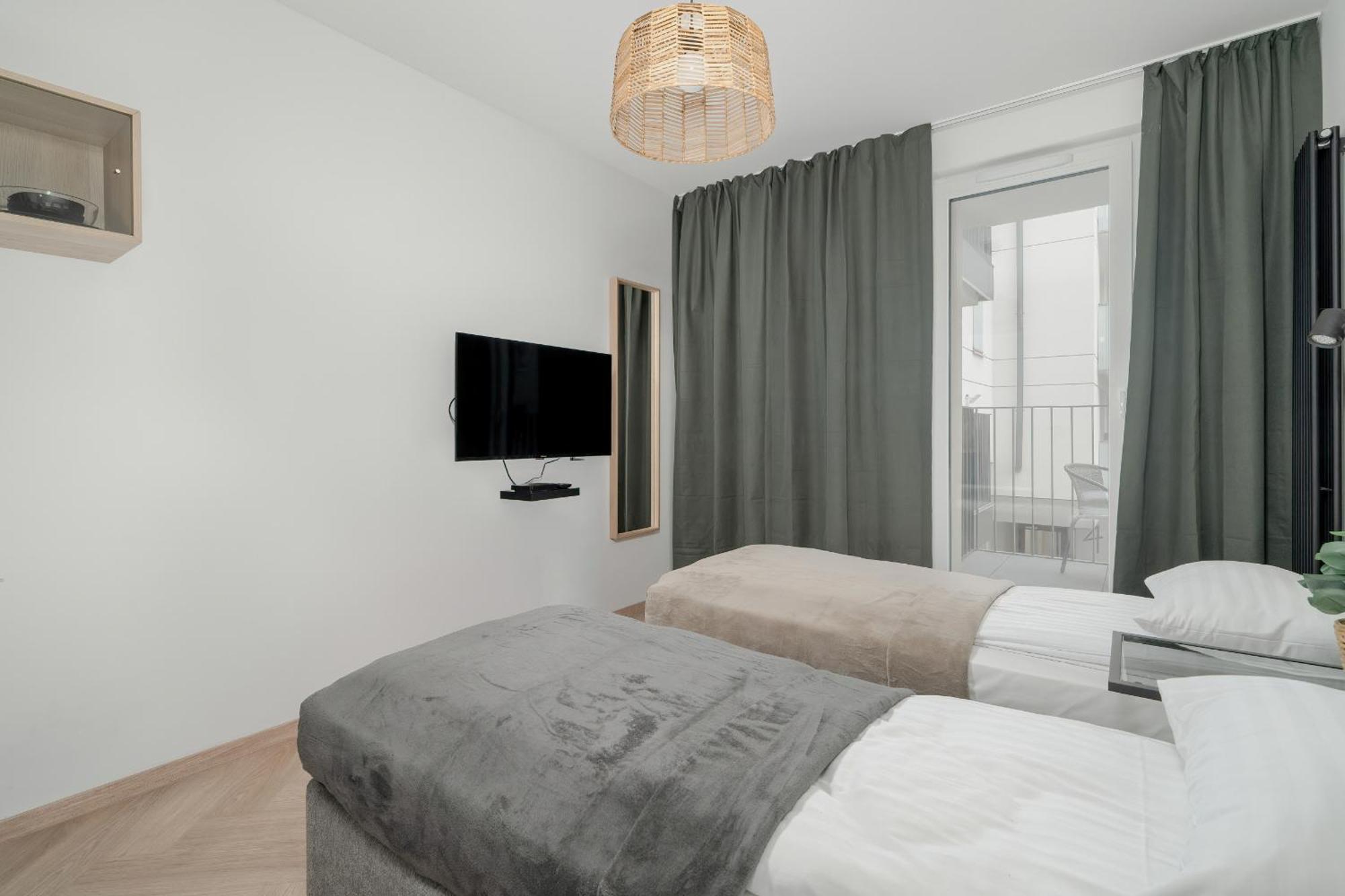 With Balcony In By Renters Apartment Poznan